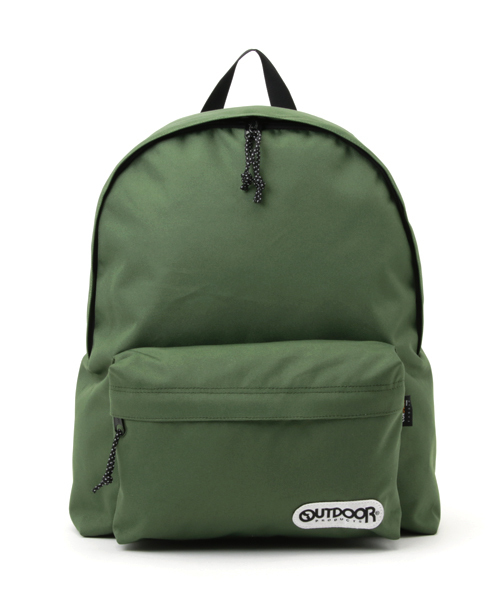 OUTDOOR PRODUCTS（アウトドアプロダクツ）の「462 ナイロンデイパック（バックパック/リュック・レディース・レッド/ブラウン/オレンジ/イエロー/ネイビー/ブラック/オリーブ/グレー/ブルー/グレイッシュブルー・FREE）」の4枚目の写真