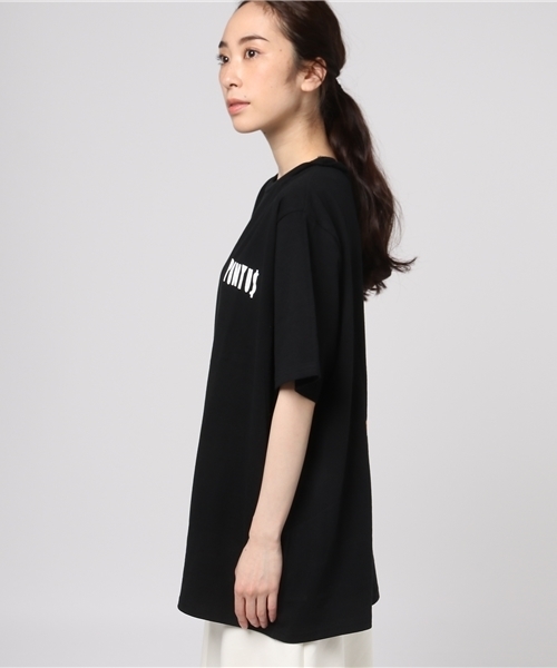 PUNYUS（プニュズ）の「タイガーTシャツ（Tシャツ/カットソー・レディース・ライトピンク/ブラック/ホワイト/ライトパープル・3/4）」の6枚目の写真