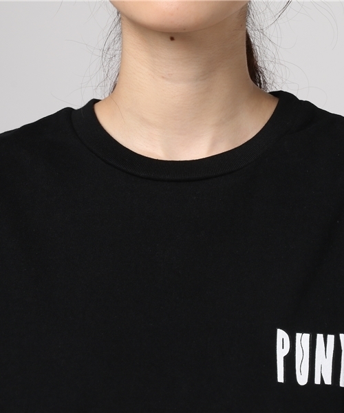 PUNYUS（プニュズ）の「タイガーTシャツ（Tシャツ/カットソー・レディース・ライトピンク/ブラック/ホワイト/ライトパープル・3/4）」の7枚目の写真