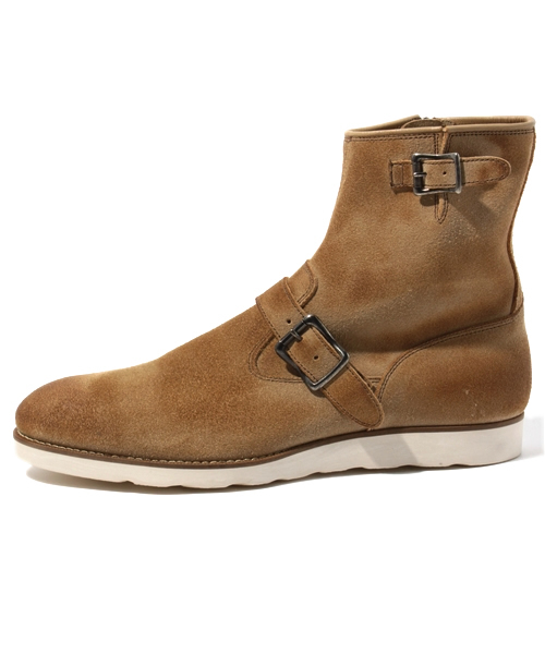 MEN'S BIGI（メンズビギ）の「撥水加工 エンジニアブーツ（ブーツ・メンズ・ブラック/ベージュ/ネイビー・SMALL/MEDIUM/LARGE）」の4枚目の写真