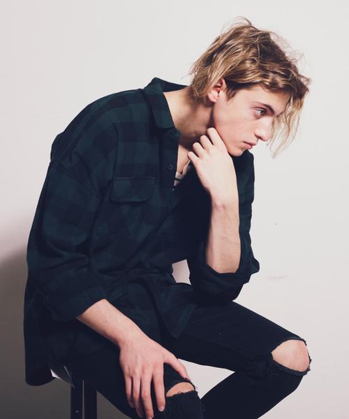 MONKEY TIME（モンキータイム）の「＜monkey time＞ BLOCK/CHK DROPPED SHOULDER SHIRT/シャツ（シャツ/ブラウス・メンズ・レッド/マスタード/ダークグリーン・SMALL/LARGE/X-LARGE/MEDIUM）」の4枚目の写真