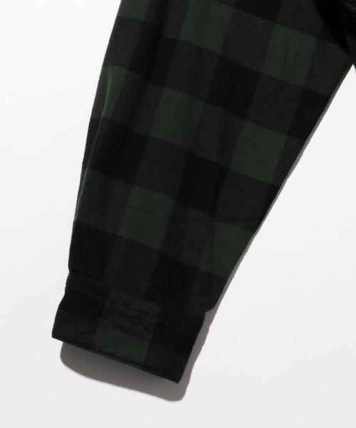 MONKEY TIME（モンキータイム）の「＜monkey time＞ BLOCK/CHK DROPPED SHOULDER SHIRT/シャツ（シャツ/ブラウス・メンズ・レッド/マスタード/ダークグリーン・SMALL/LARGE/X-LARGE/MEDIUM）」の22枚目の写真