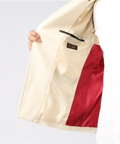 美品・近年⭐️ポールスミスコレクション　カジュアルジャケット　花柄　最高級　XL Paul Smith COLLECTION（ポールスミスコレクション）の「LEATHER