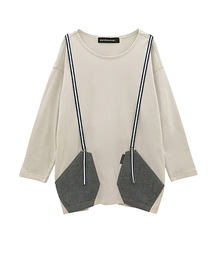 mercibeaucoup, | Ｂ：サスペンウラケ(Tシャツ/カットソー)