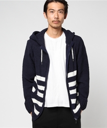 CHENILLE KNIT HOODIE