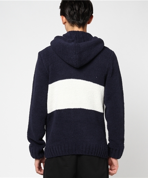 Quiksilver(クイックシルバー)の「CHENILLE KNIT HOODIE(パーカー・メンズ・ネイビー/その他1/その他2・MEDIUM/SMALL/X-LARGE/LARGE)」の4枚目の写真
