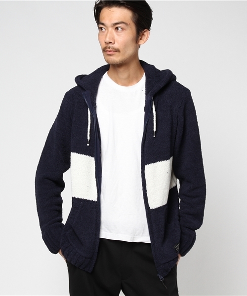 Quiksilver(クイックシルバー)の「CHENILLE KNIT HOODIE(パーカー・メンズ・ネイビー/その他1/その他2・MEDIUM/SMALL/X-LARGE/LARGE)」の7枚目の写真
