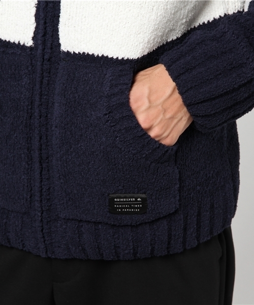 Quiksilver(クイックシルバー)の「CHENILLE KNIT HOODIE(パーカー・メンズ・ネイビー/その他1/その他2・MEDIUM/SMALL/X-LARGE/LARGE)」の6枚目の写真
