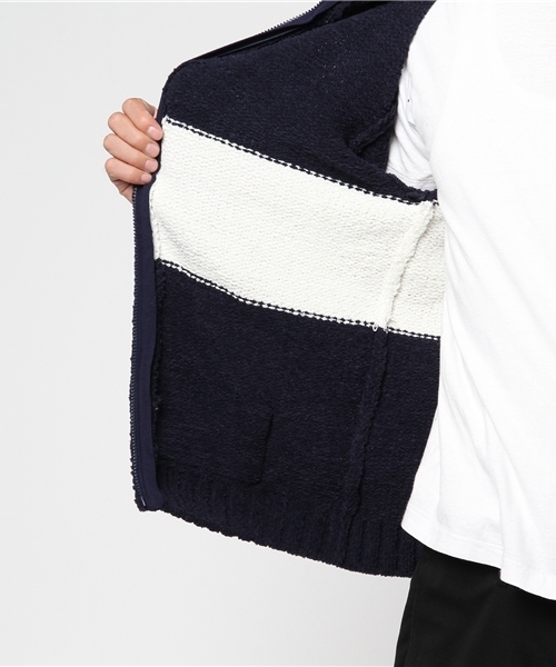 Quiksilver(クイックシルバー)の「CHENILLE KNIT HOODIE(パーカー・メンズ・ネイビー/その他1/その他2・MEDIUM/SMALL/X-LARGE/LARGE)」の5枚目の写真