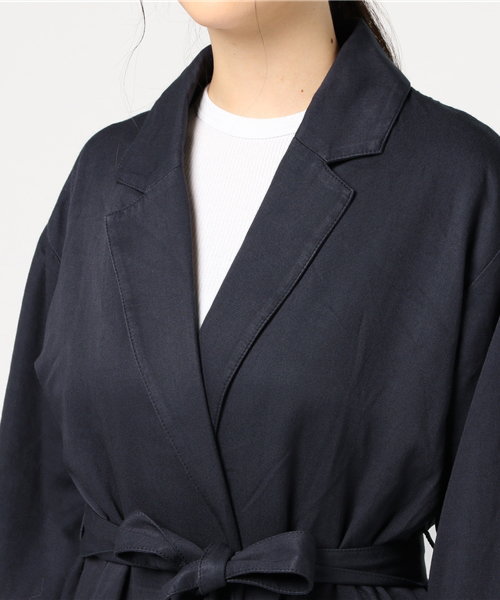 niko and...（ニコアンド）の「裏千鳥着流しコート【niko and ...】（その他アウター・レディース・ネイビー/カーキ/ベージュ・LARGE/MEDIUM）」の6枚目の写真