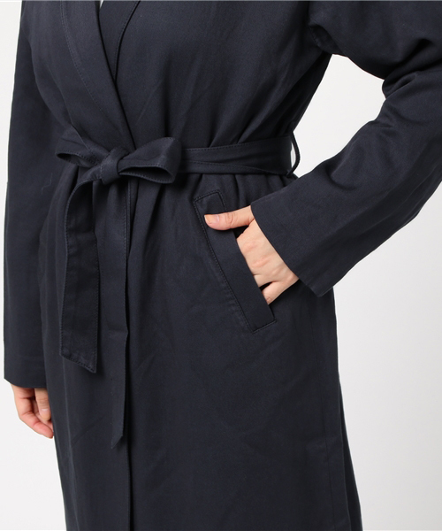 niko and...（ニコアンド）の「裏千鳥着流しコート【niko and ...】（その他アウター・レディース・ネイビー/カーキ/ベージュ・LARGE/MEDIUM）」の7枚目の写真