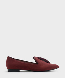 タッセルディテールローファー / TASSEL DETAIL LOAFERS