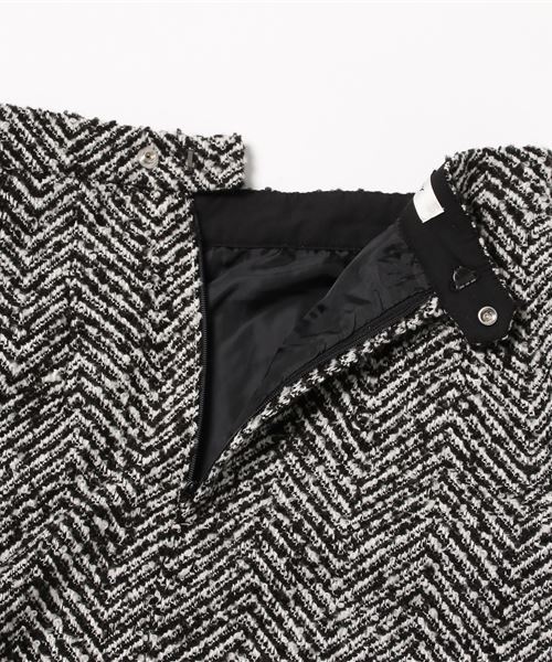 MOUSSY（マウジー）の「BOUCLE SKIRT（スカート・レディース・ブラウン系その他/ブラック系その他・1/2）」の10枚目の写真