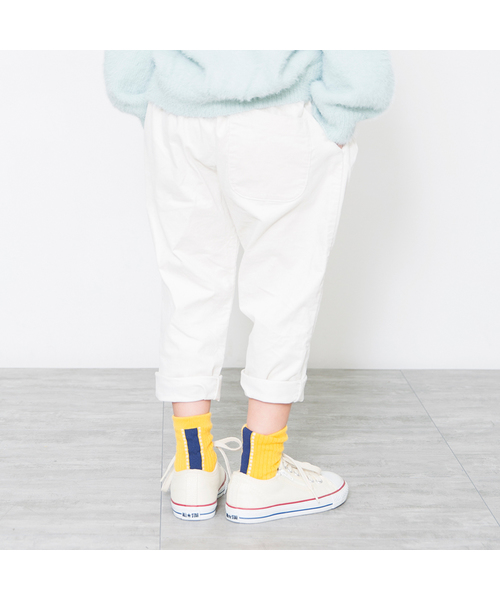 BRANSHES（ブランシェス）の「アシンメトリーパンツ（その他パンツ・キッズ・アイボリー/ブラック・100cm/120cm/90cm/140cm/130cm/80ｃｍ/110cm/150cm）」の8枚目の写真