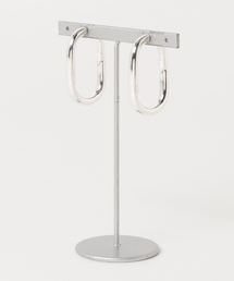 CLANE | OVAL EARRINGS(ピアス（両耳用）)