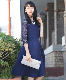 Doula Doula | サテンレースワンピース(ドレス)