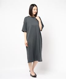 KOBE LETTUCE | ポケット付きゆったりスウェットマキシワンピース(ワンピース)