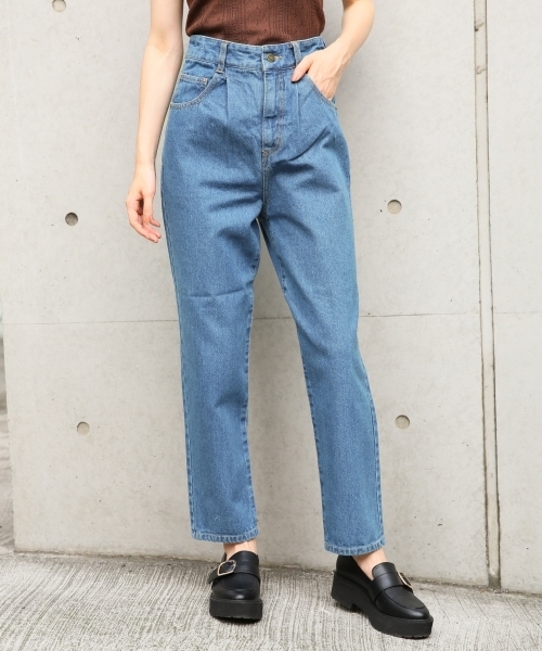 Heather ヘザー の ハイウエストデニムパンツ デニムパンツ Wear