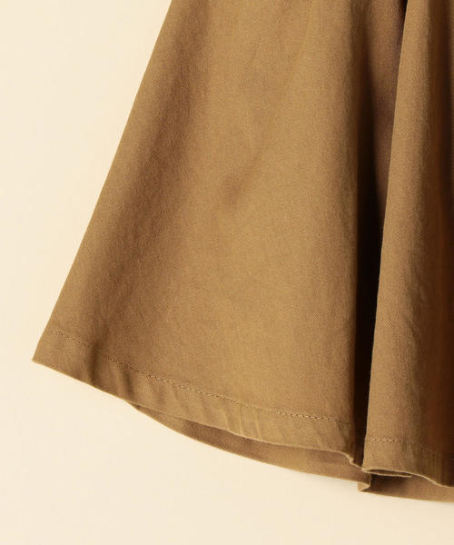 coen（コーエン）の「【coen キッズ / ジュニア】ツイルバイオスカパン/キュロットスカート/スカッツ(100～150cm)（スカート・キッズ・ベージュ/その他1・120/100/150/140/130/110）」の3枚目の写真