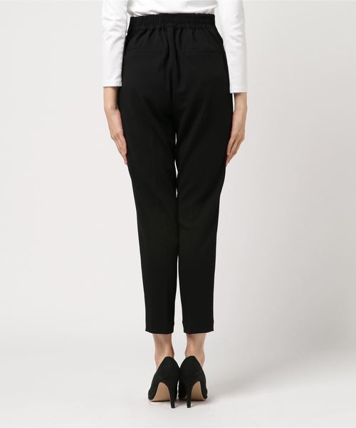 12Twelve Agenda(トゥエルブ アジェンダ)の「ハイストレッチジョーゼットテーパードパンツ(その他パンツ・レディース・ブラック/ベージュ/ネイビー・M)」の10枚目の写真