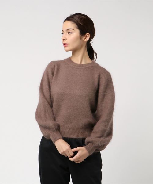 flower（フラワー）の「ラビットニット（ニット/セーター・レディース・アイボリー/グリーン/ピンク・FREE）」の3枚目の写真