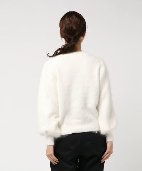 flower（フラワー）の「ラビットニット（ニット/セーター・レディース・アイボリー/グリーン/ピンク・FREE）」の5枚目の写真