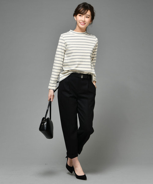 un dix cors（アンディコール）の「セミサークルショルダーバッグ（ショルダーバッグ・レディース・ブラック/ブラウン・FREE）」の7枚目の写真