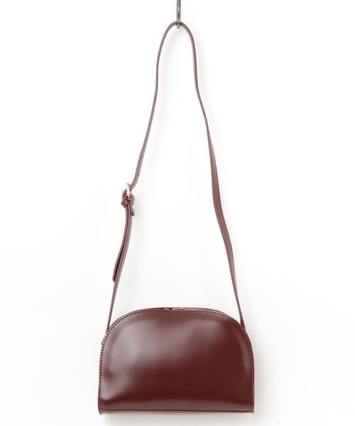 un dix cors（アンディコール）の「セミサークルショルダーバッグ（ショルダーバッグ・レディース・ブラック/ブラウン・FREE）」の4枚目の写真