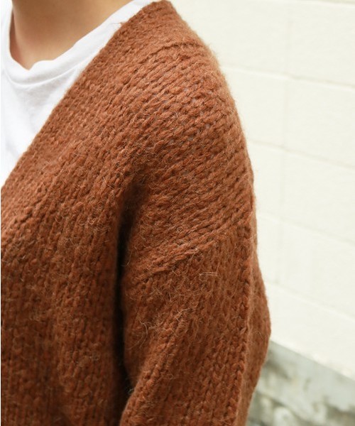 todayful ニットカーディガン TODAYFUL（トゥデイフル）の「ロウゲージニットカーディガン