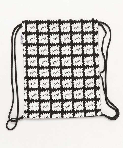 FABRICK(ファブリック)の「FABRICK Masanao Hirayama NAP SAC BLK/WHT(バックパック/リュック・メンズ・ブラック×ホワイト・FREE)」の1枚目の写真