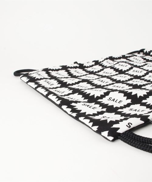 FABRICK(ファブリック)の「FABRICK Masanao Hirayama NAP SAC BLK/WHT(バックパック/リュック・メンズ・ブラック×ホワイト・FREE)」の4枚目の写真