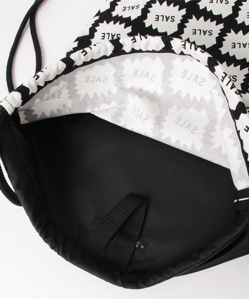 FABRICK(ファブリック)の「FABRICK Masanao Hirayama NAP SAC BLK/WHT(バックパック/リュック・メンズ・ブラック×ホワイト・FREE)」の3枚目の写真