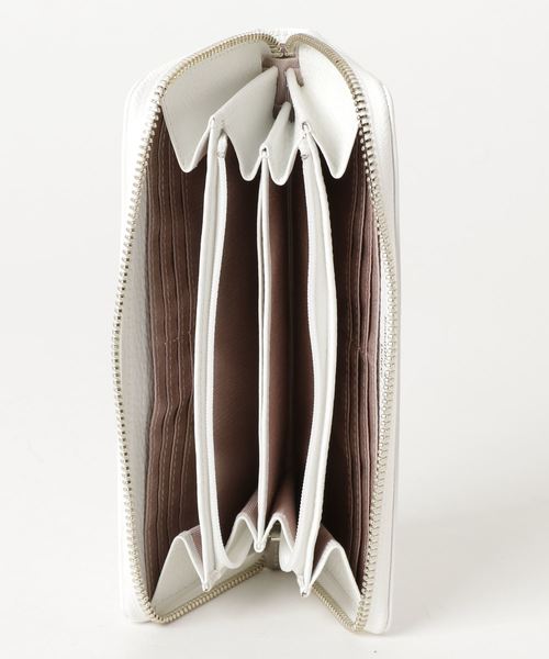 デラックス のファッション セール 財布 小物 ビジュー付きラウンド長財布 財布 Thavasa Thavasa 財布 Samantha Deluxe サマンサタバサ