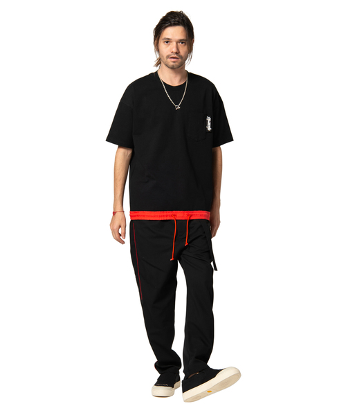 glamb（グラム）の「Nixon sporty CS / ニクソンスポーティカットソー（Tシャツ/カットソー・メンズ・グレー/ホワイト/ブラック/ホワイト系その他2/ブラック系その他2/ネイビー/カーキ・1/2/0/4/3）」の20枚目の写真