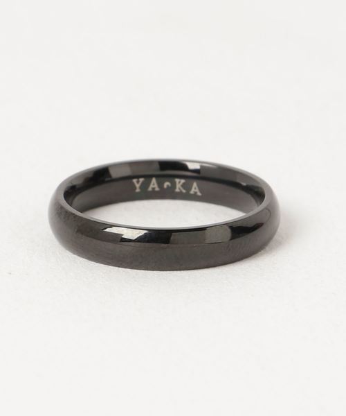 YArKA（ヤーカ）の「【YArKA/ヤーカ】stainless series simple3.5mm ring/ステンレスシンプル3.5ミリリング（リング・レディース・ブラック/シルバー/ゴールド・#13/#17/#9/#11/#15/#19）」の2枚目の写真