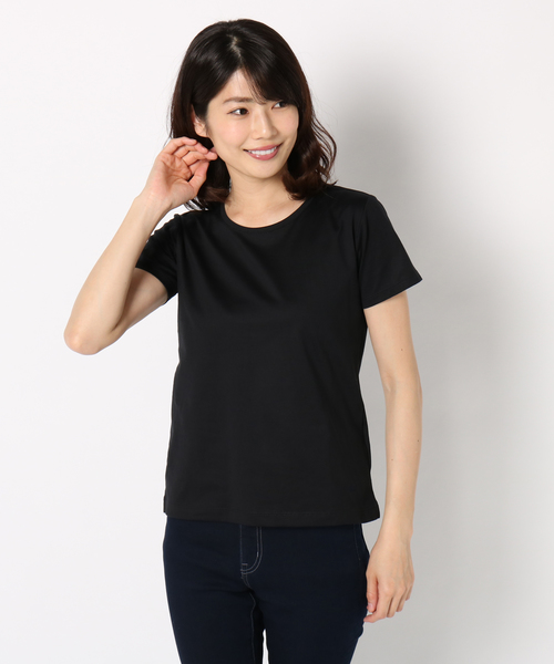 McGREGOR（マックレガー）の「〈UVカット・汗染み防止・接触冷感〉半袖カットソー（Tシャツ/カットソー・レディース・ネイビー/ピンク/ブルー/アイボリー/その他9/その他10・M/L）」の3枚目の写真