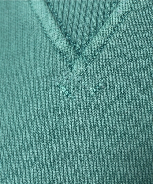 BEAMS PLUS（ビームスプラス）の「○REMI RELIEF×BEAMS PLUS / 別注 半袖クルーネックスウェット（Tシャツ/カットソー・メンズ・ホワイト/マスタード/ネイビー/オリーブ・SMALL/X-LARGE/MEDIUM/LARGE）」の7枚目の写真