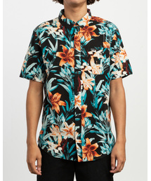 RVCA | RVCA メンズ  MONTAGUE FLORAL ショートスリーブシャツ(シャツ/ブラウス)