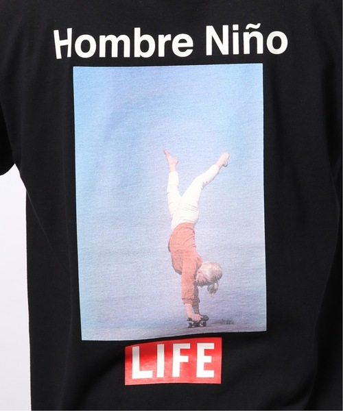 EDIFICE（エディフィス）の「LIFE×Hombre Nino  フロントメッセージ Tシャツ（Tシャツ/カットソー・メンズ・ホワイト/ブラック/ベージュ・SMALL/MEDIUM/LARGE）」の20枚目の写真