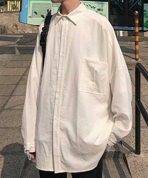 【MGV】ドロップショルダータックポケットオーバーサイズシャツ
