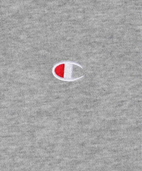 Champion（チャンピオン）の「Champion/チャンピオン ワンポイント刺繍 スウェット レディース メンズ トレーナー パーカー/プルオーバー フーディー（パーカー・メンズ・ホワイト/ブラック/ネイビー/グレー/オートミール/マルーン/ピンク/チャコール/オリーブ/モスグリーン・M/L/XL）」の18枚目の写真