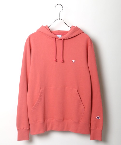 Champion（チャンピオン）の「Champion/チャンピオン ワンポイント刺繍 スウェット レディース メンズ トレーナー パーカー/プルオーバー フーディー（パーカー・メンズ・ホワイト/ブラック/ネイビー/グレー/オートミール/マルーン/ピンク/チャコール/オリーブ/モスグリーン・M/L/XL）」の22枚目の写真