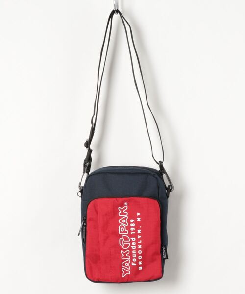 YAKPAK(ヤックパック)の「/YAKPAK/VERTICAL SHOULDER BAG(ショルダーバッグ・メンズ・ブラック/レッド/その他1/パープル・FREE)」の4枚目の写真