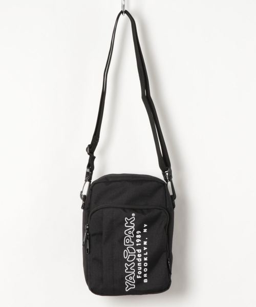 YAKPAK(ヤックパック)の「/YAKPAK/VERTICAL SHOULDER BAG(ショルダーバッグ・メンズ・ブラック/レッド/その他1/パープル・FREE)」の2枚目の写真