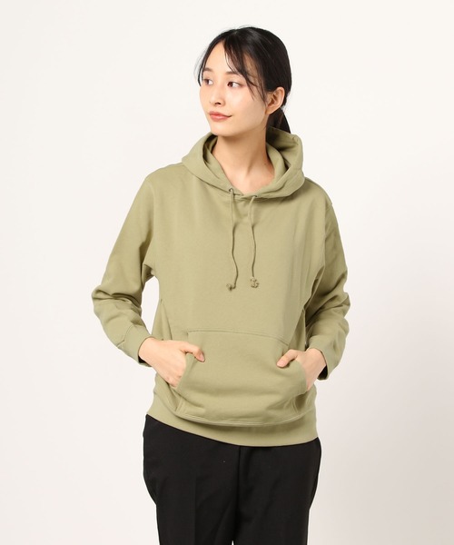 United Athle(ユナイテッドアスレ)の「2-10oz オーバーサイズプルオーバーパーカー(パーカー・レディース・ネイビー/オレンジ/チャコール/バーガンディー/ナチュラル/カーキ・SMALL/MEDIUM/LARGE/X-LARGE/XX-LARGE)」の17枚目の写真