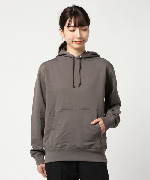 United Athle(ユナイテッドアスレ)の「2-10oz オーバーサイズプルオーバーパーカー(パーカー・レディース・ネイビー/オレンジ/チャコール/バーガンディー/ナチュラル/カーキ・SMALL/MEDIUM/LARGE/X-LARGE/XX-LARGE)」の18枚目の写真