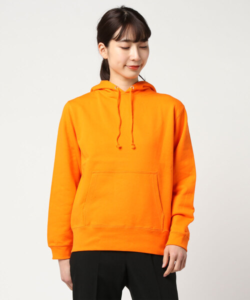 United Athle(ユナイテッドアスレ)の「2-10oz オーバーサイズプルオーバーパーカー(パーカー・レディース・ネイビー/オレンジ/チャコール/バーガンディー/ナチュラル/カーキ・SMALL/MEDIUM/LARGE/X-LARGE/XX-LARGE)」の22枚目の写真