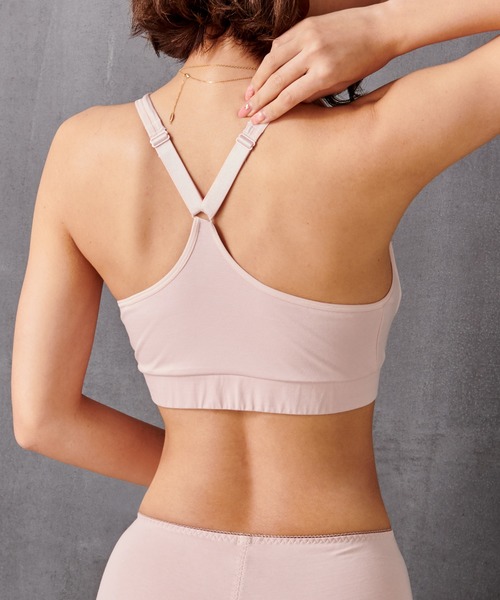 SweetMommy（スウィートマミー）の「パワーコットン スポーツ＆ナイトブラ（ナイトブラ・レディース・ブラック/ネイビー/グレー/ピンク/ベビーピンク・X-LARGE/XX-LARGE/LL/M/L）」の6枚目の写真