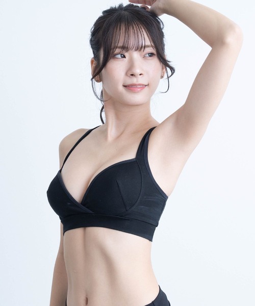 SweetMommy（スウィートマミー）の「パワーコットン スポーツ＆ナイトブラ（ナイトブラ・レディース・ブラック/ネイビー/グレー/ピンク/ベビーピンク・X-LARGE/XX-LARGE/LL/M/L）」の17枚目の写真