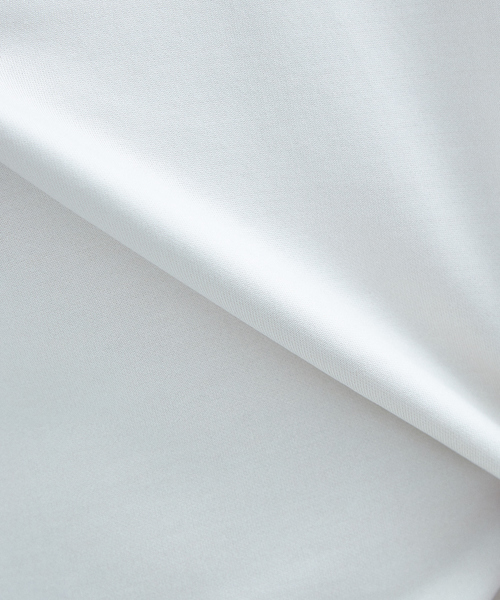 RECENCY OF MINE（リーセンシー オブ マイン）の「【Recency of Mine】ダブルフェイス 防臭シルケットVネックロングTシャツ（Tシャツ/カットソー・メンズ・ホワイト/ライトグレー/ブルー・44/46/48）」の9枚目の写真